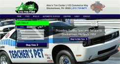 Desktop Screenshot of alexstire.com